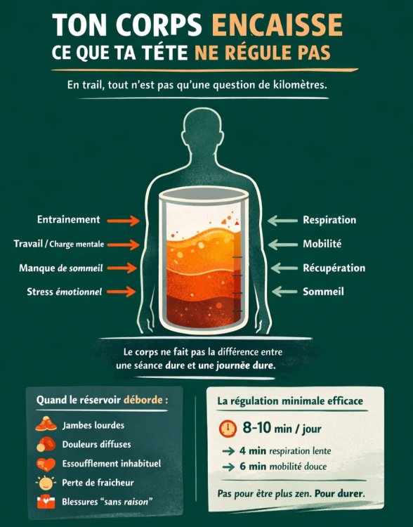 Ton corps encaisse ce que ta tête ne régule pas