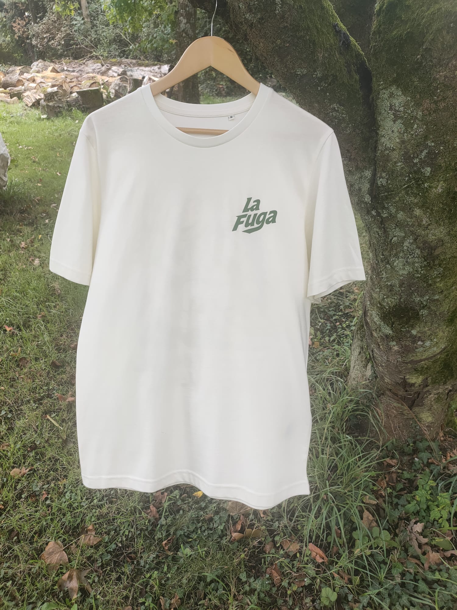 T-shirt La Fuga blanc — face