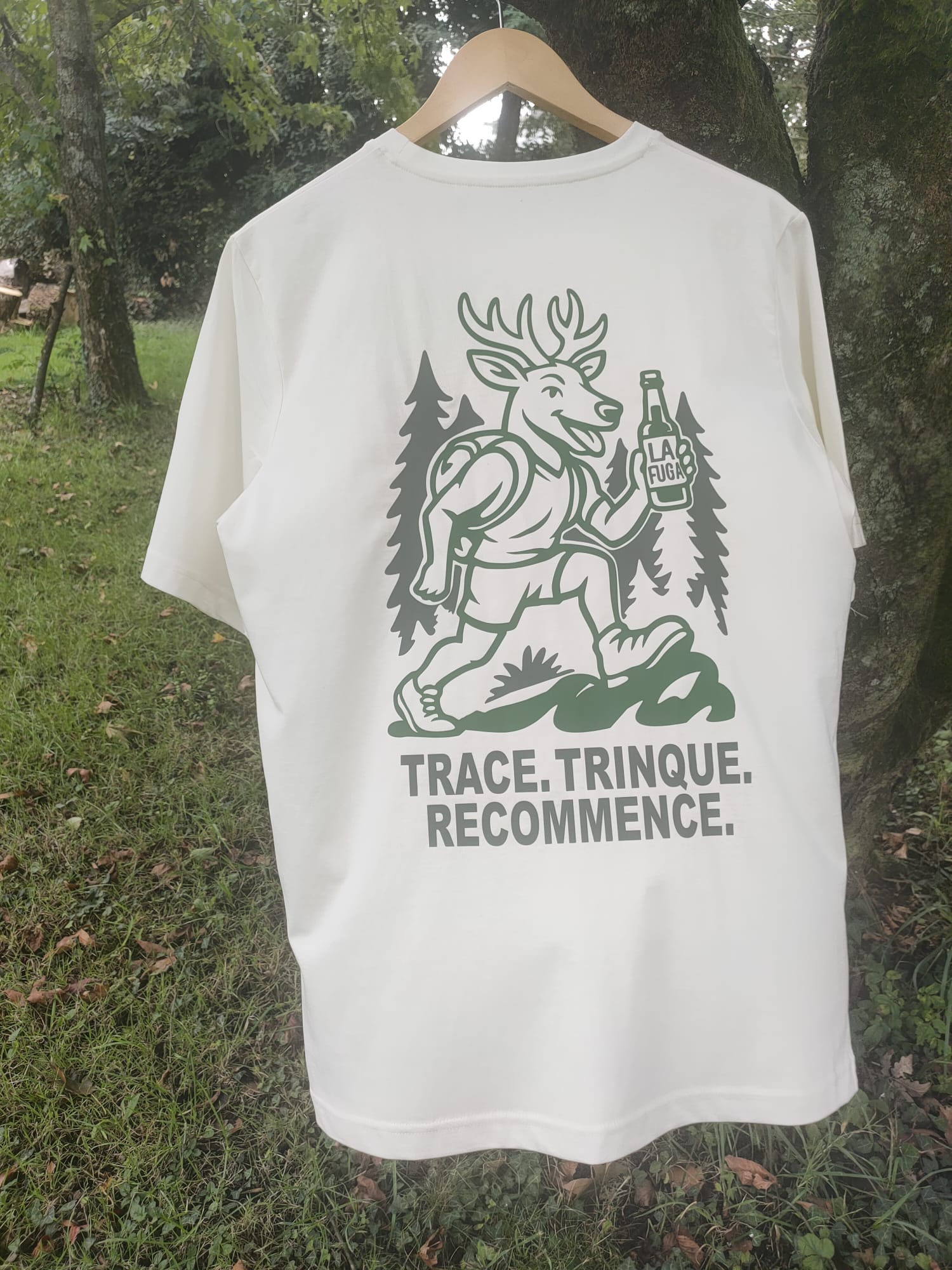 T-shirt La Fuga blanc