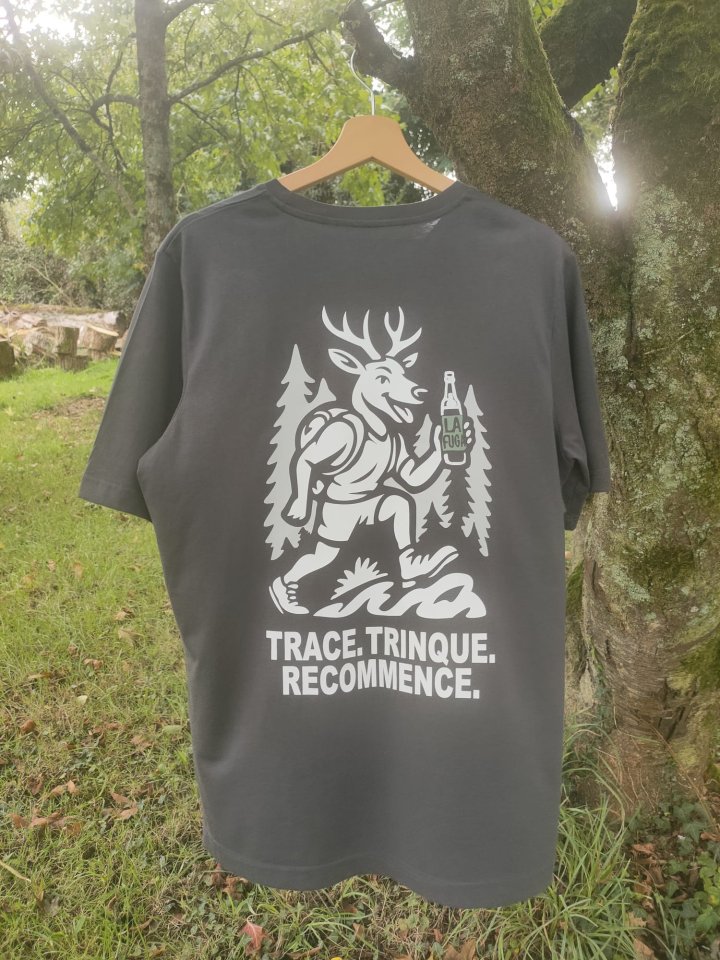 T-shirt La Fuga gris